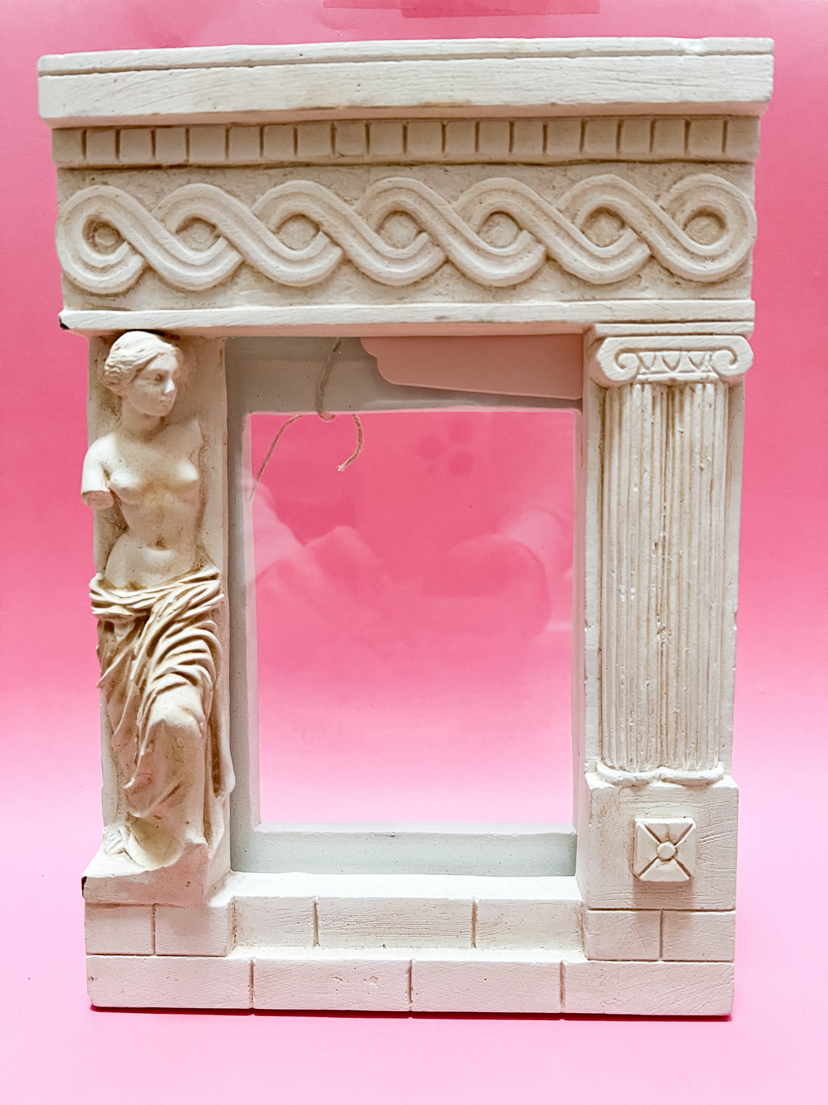 Greek Goddess Plaster Picture Frame