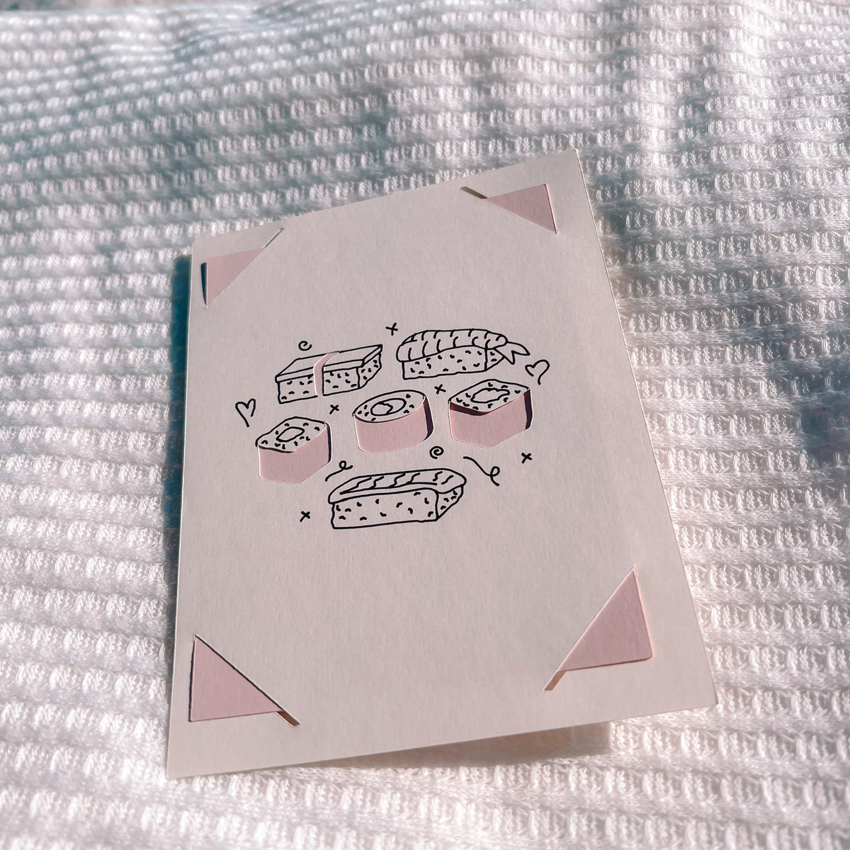 Sushi Date Card