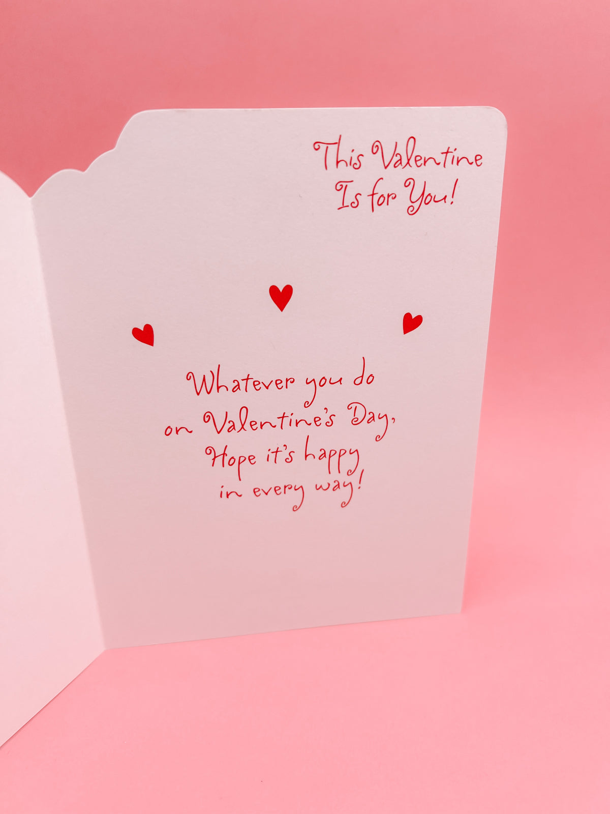 Vintage Valentine's Day Card - Bear and Flowers Set