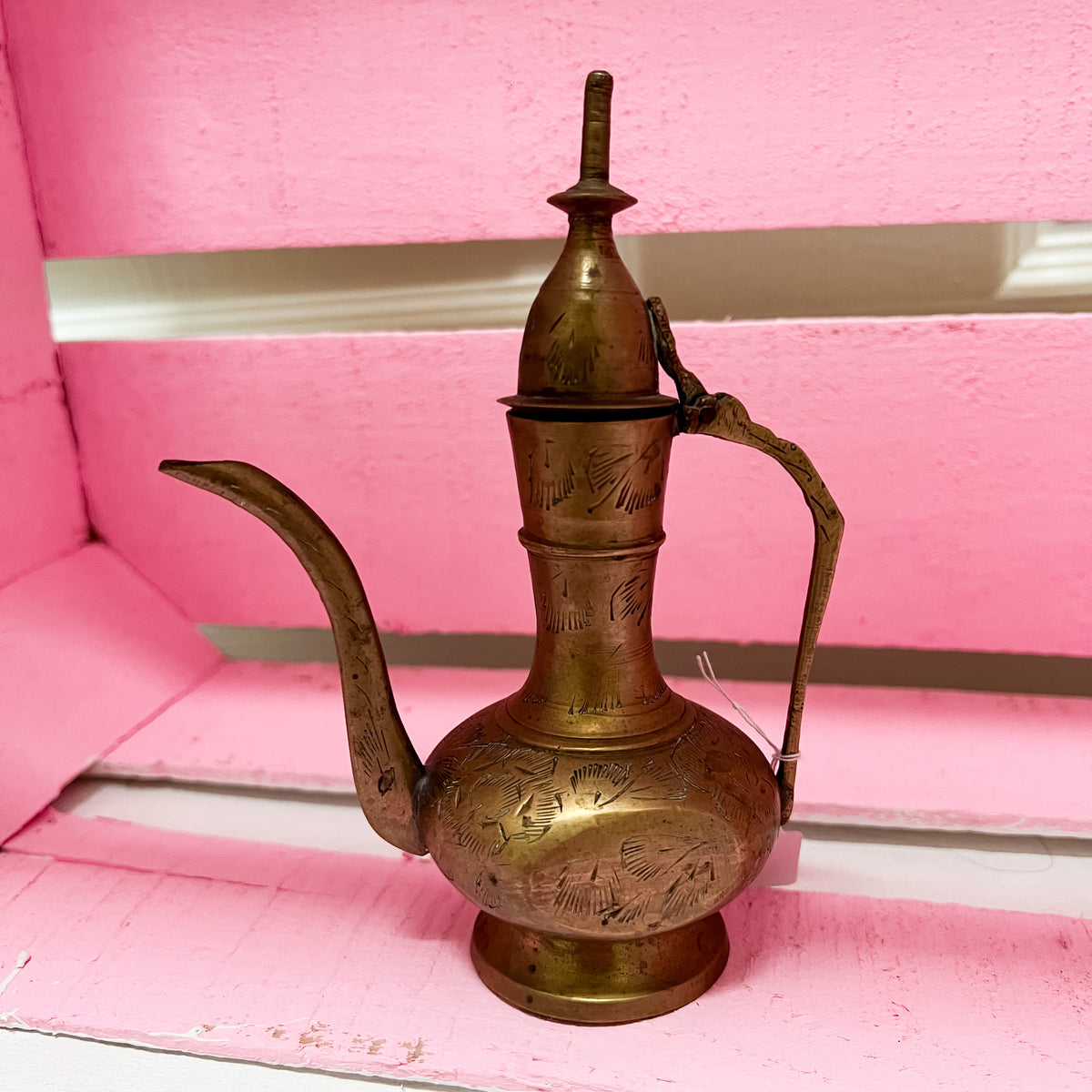 Small Indian Brass Tea kettle teapot | Aladdin Lamp