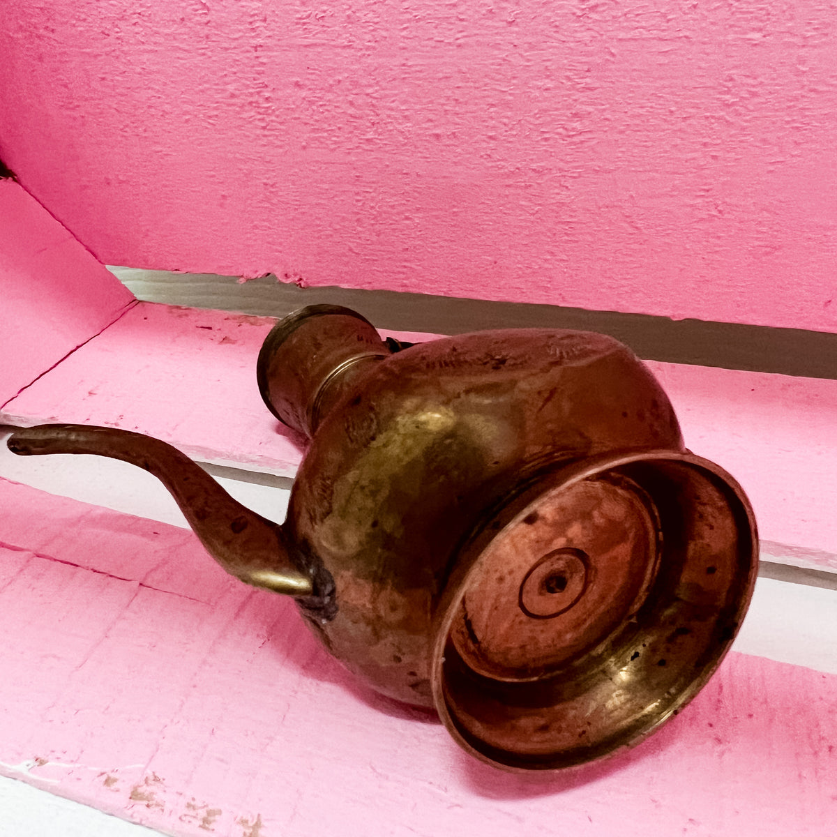 Small Indian Brass Tea kettle teapot | Aladdin Lamp
