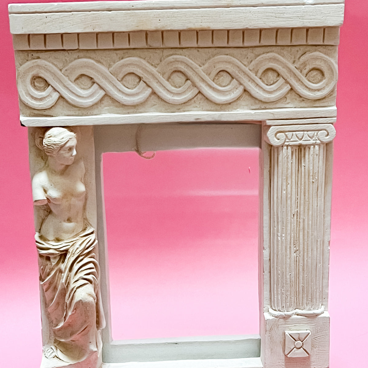 Greek Goddess Plaster Picture Frame