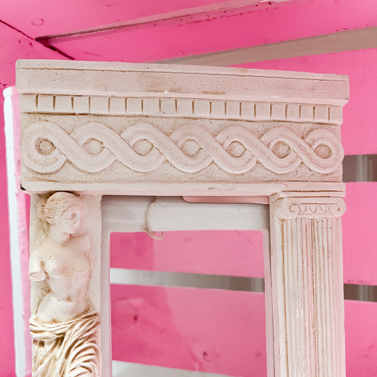 Greek Goddess Plaster Picture Frame