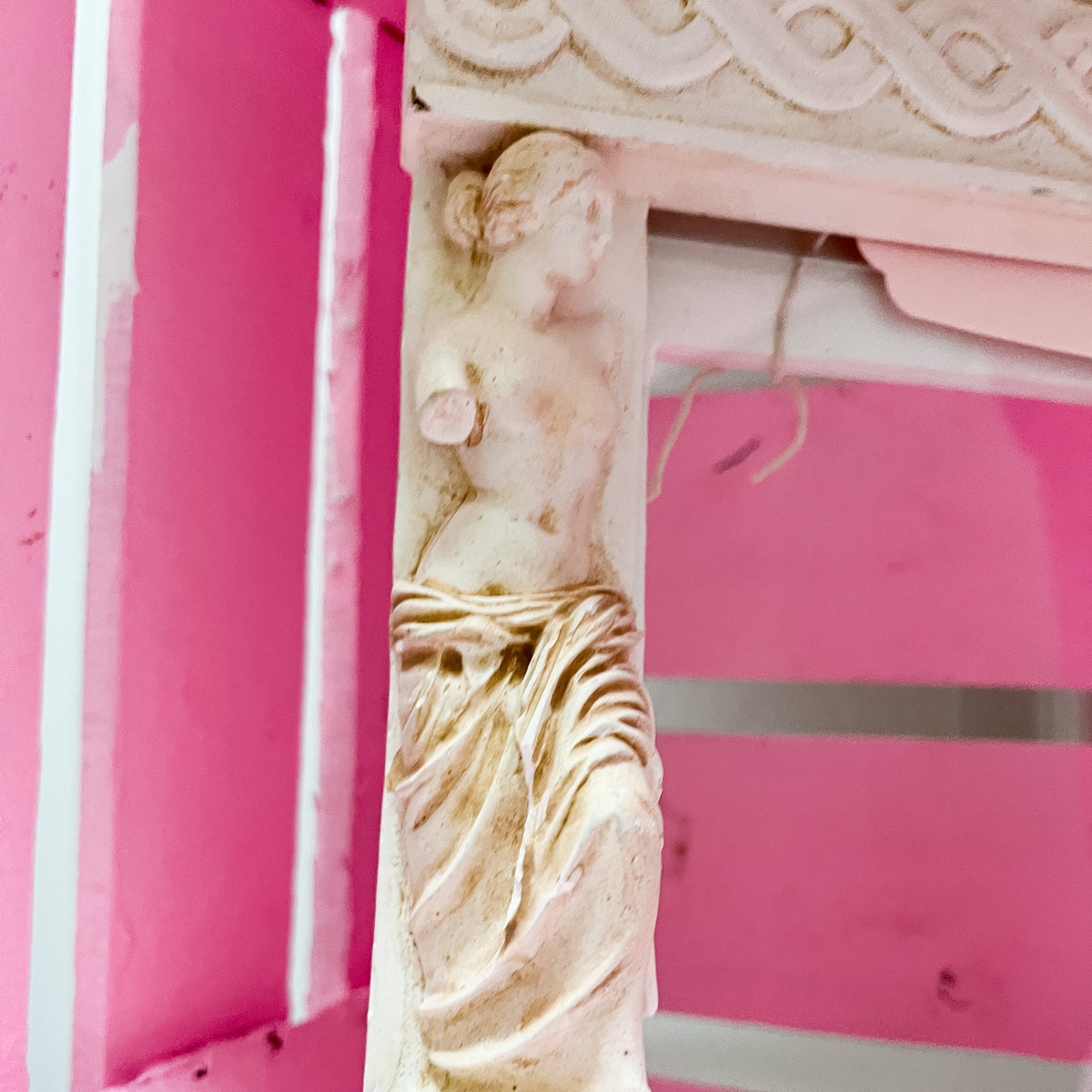 Greek Goddess Plaster Picture Frame