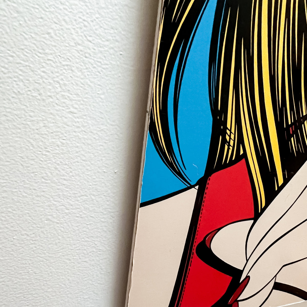 IKEA SOLMYRA Sssshhh D. Azzopardi '99 Vintage Modern Pop Wall Art