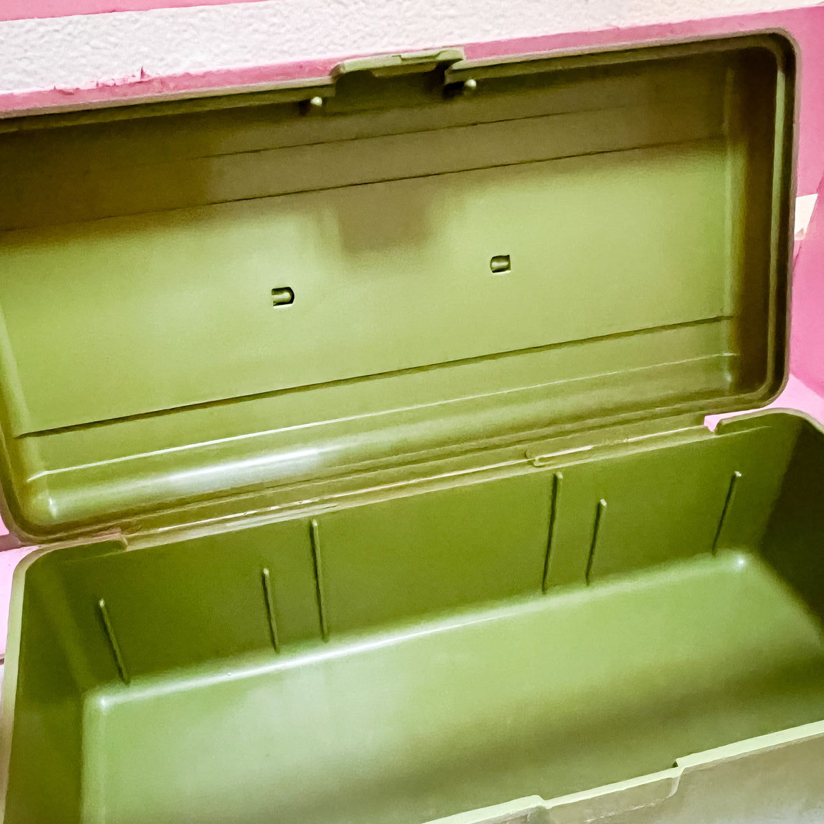 Vintage Oxwall Tool Company Tackle/Tool / Craft/Sewing Box