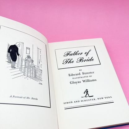 Father of the Bride by Edward Streeter 1949 Hardcover Book