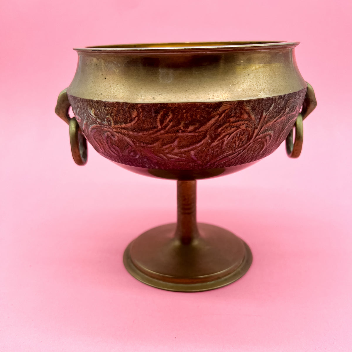 Vintage Brass Bowl / Pot
