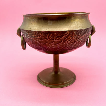 Vintage Brass Bowl / Pot