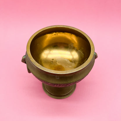 Vintage Brass Bowl / Pot