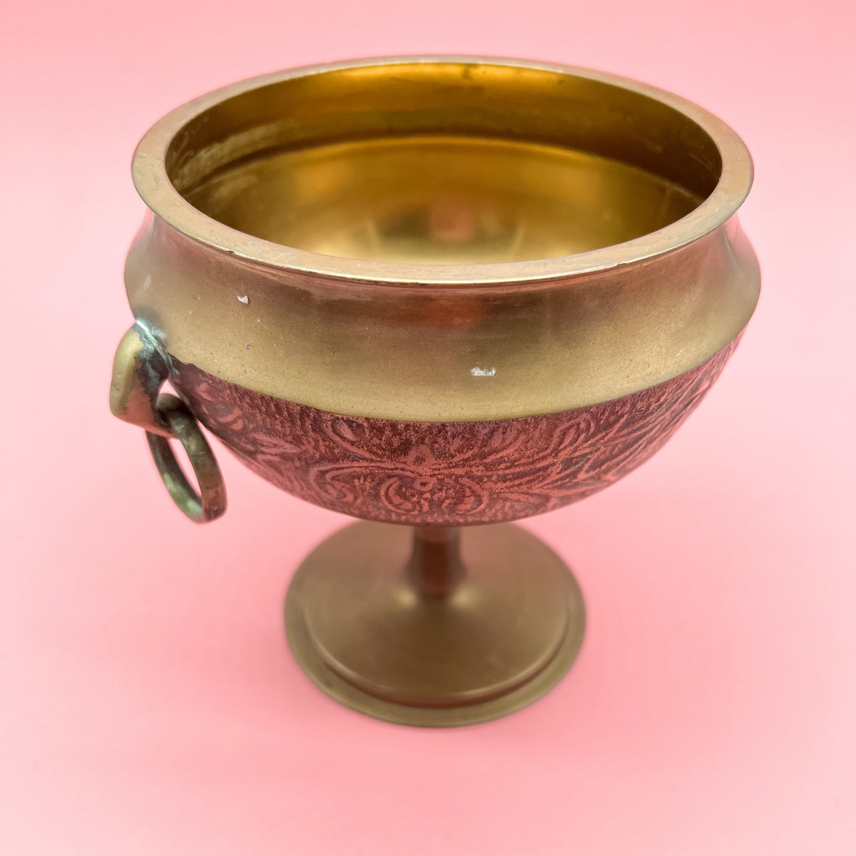 Vintage Brass Bowl / Pot