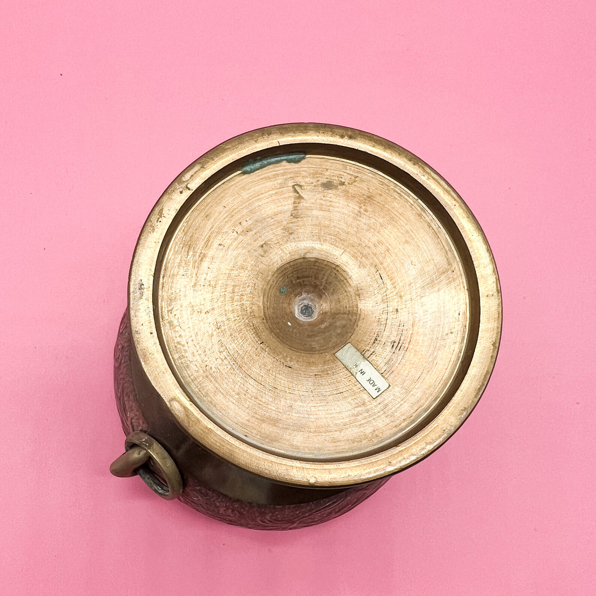 Vintage Brass Bowl / Pot