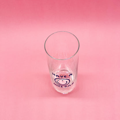 Smiley Face Nice Day Iridescent Champagne Flute
