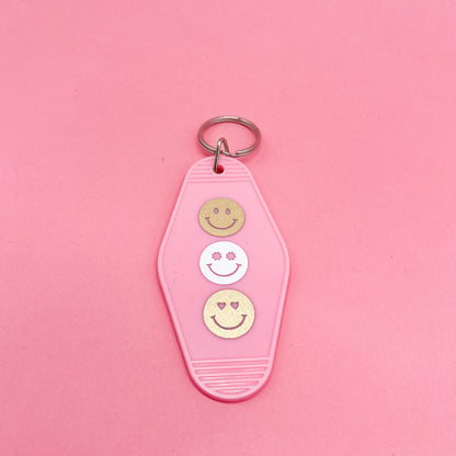 Retro Inspired Motel Keychains