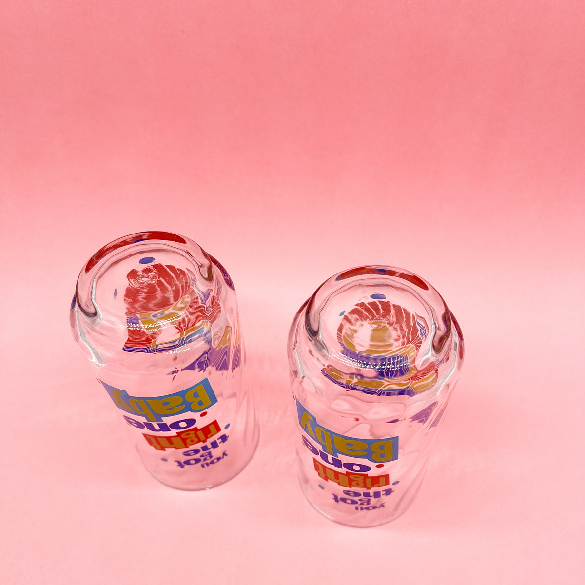Vintage 90s Diet Pepsi Glass You Got the Right One Baby Uh Huh