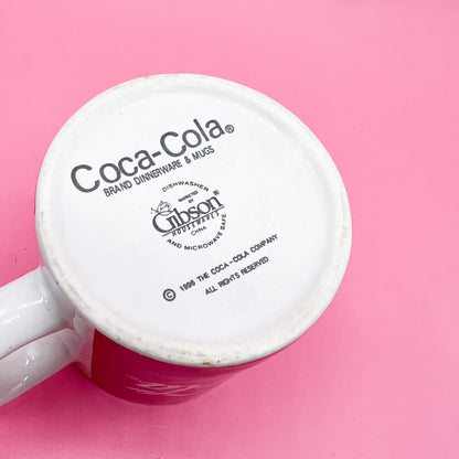 Vintage Coca Cola Coke Logo Coffee Mug Cup
