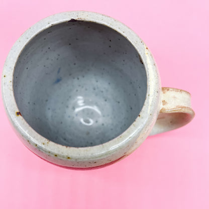 Neutral Earthtones Colors Pottery Mug Container