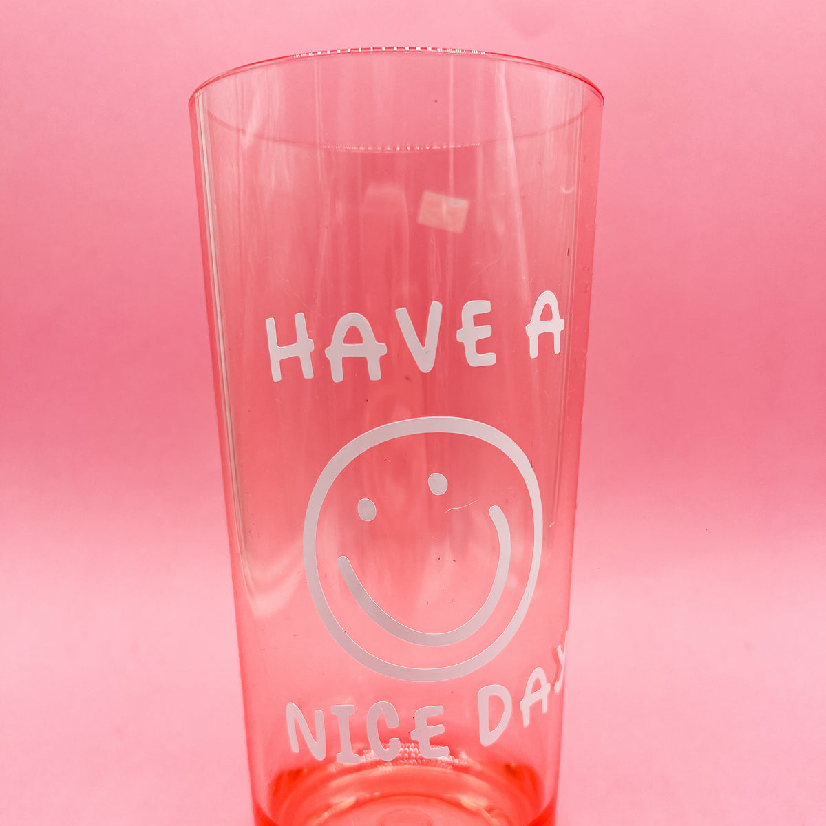 Colorful and Fun Smiley Acrylic Glasses Plastic Cups Tumblers