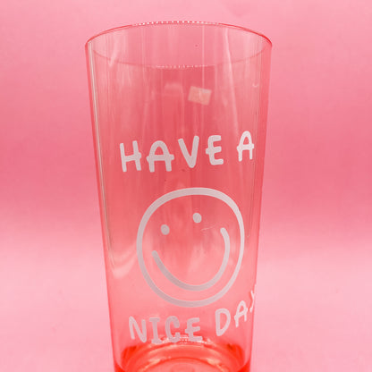Colorful and Fun Smiley Acrylic Glasses Plastic Cups Tumblers
