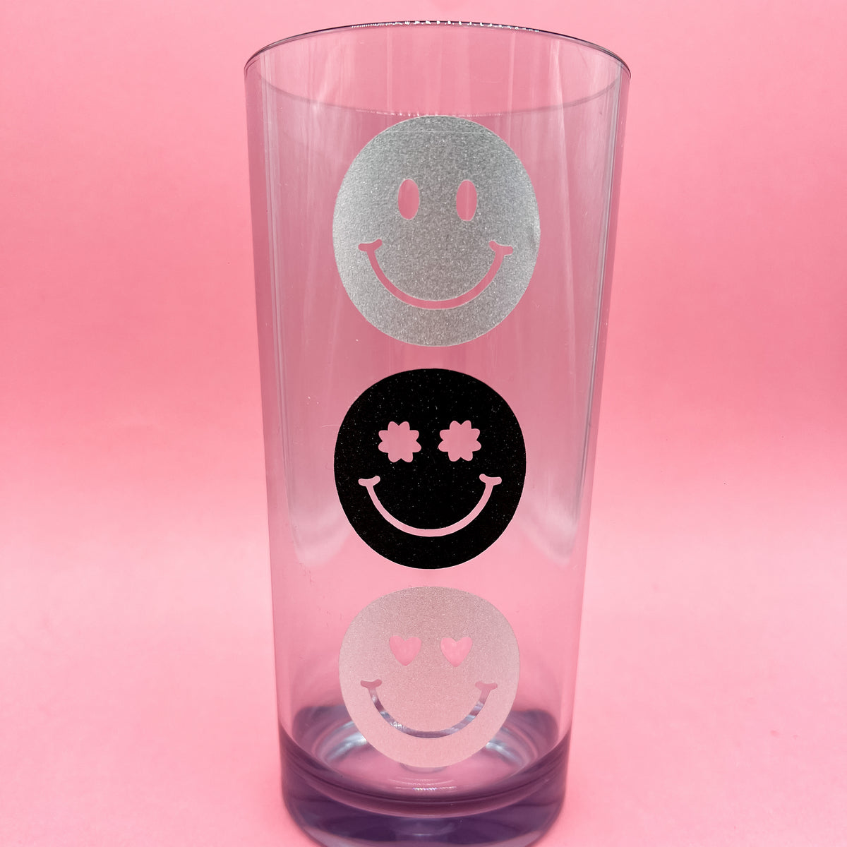Colorful and Fun Smiley Acrylic Glasses Plastic Cups Tumblers