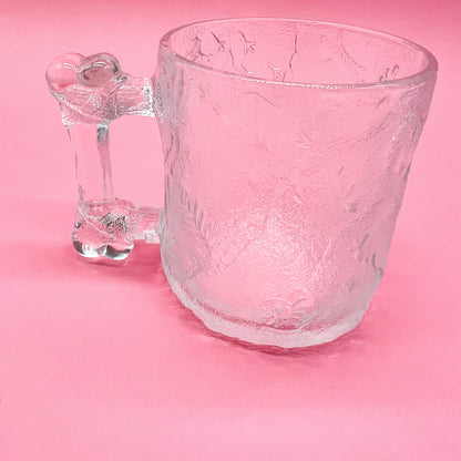 Vintage 90s McDonalds Glass Flintstone Mug