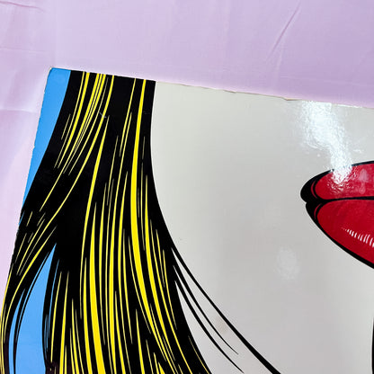 IKEA SOLMYRA Sssshhh D. Azzopardi '99 Vintage Modern Pop Wall Art