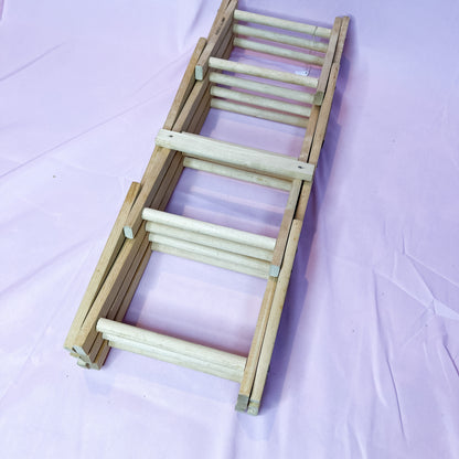 Accordion Wood Wine Rack