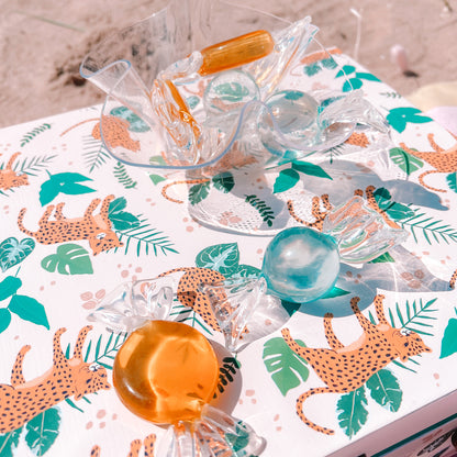 Vintage Lucite Bowl + Candy