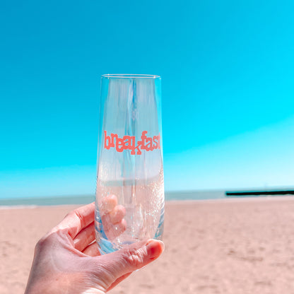 Iridescent Champagne Flute