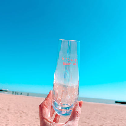 Iridescent Champagne Flute
