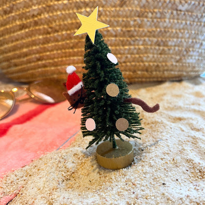 The Cat's In The Tree Mini Decor
