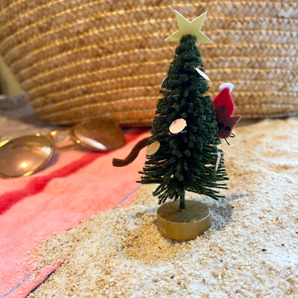 The Cat's In The Tree Mini Decor