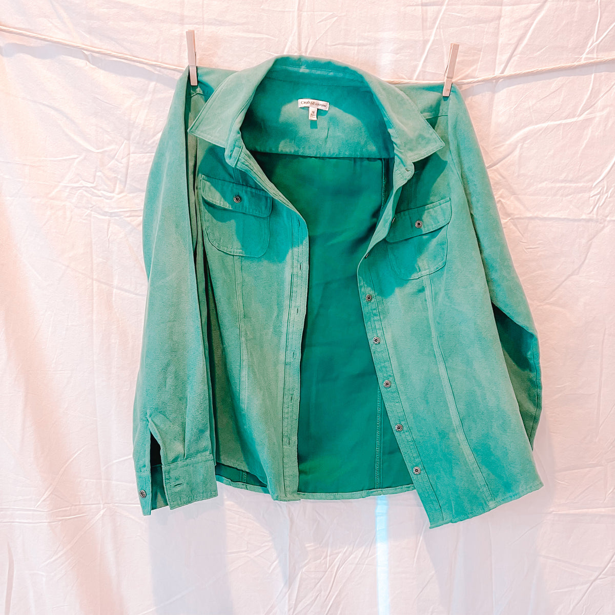 Suede-like Mint Jacket