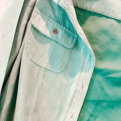 Suede-like Mint Jacket