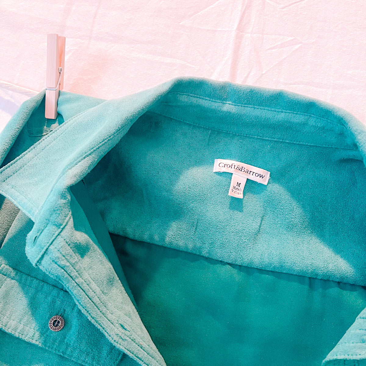Suede-like Mint Jacket