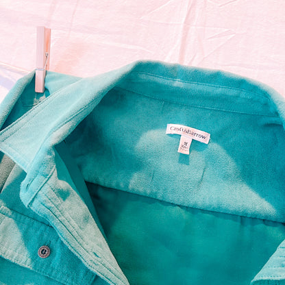 Suede-like Mint Jacket