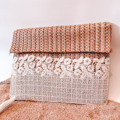 Straw Cross-body Purse