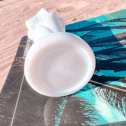 White Floral Bud Vase