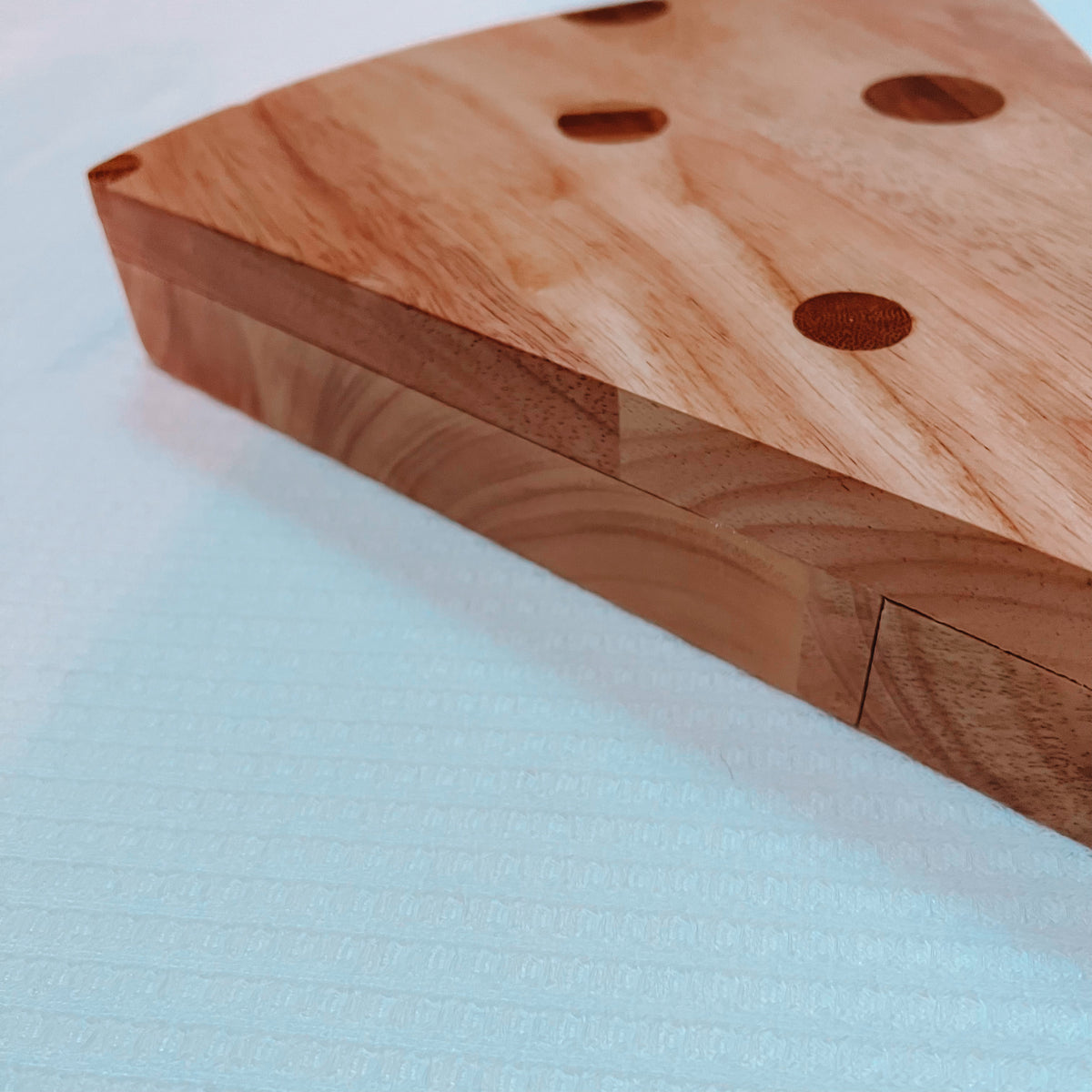 Swiss Cheese Cutting Board Set
