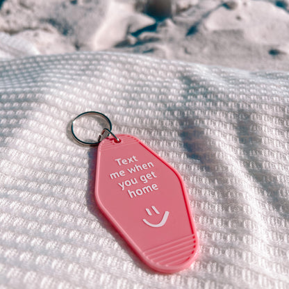 Retro Inspired Motel Keychains