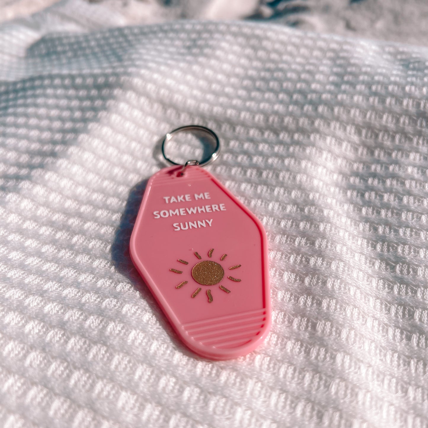 Retro Inspired Motel Keychains