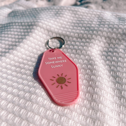 Retro Inspired Motel Keychains