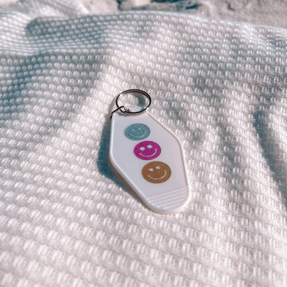 Retro Inspired Motel Keychains