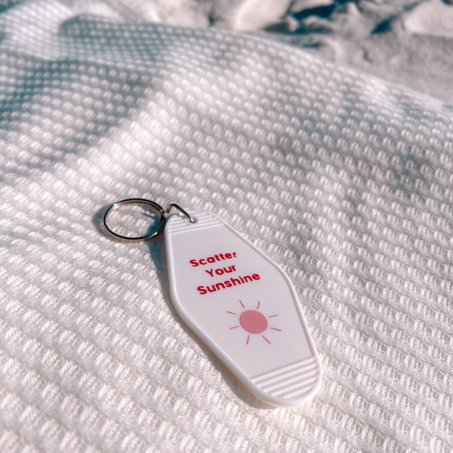 Retro Inspired Motel Keychains