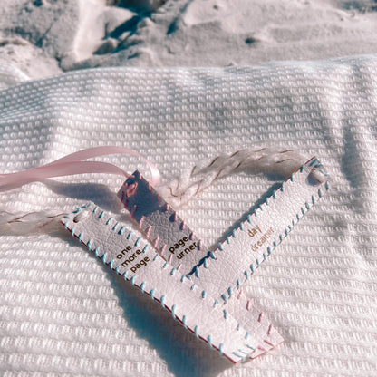 Chic Hand Stitched Bookmarks