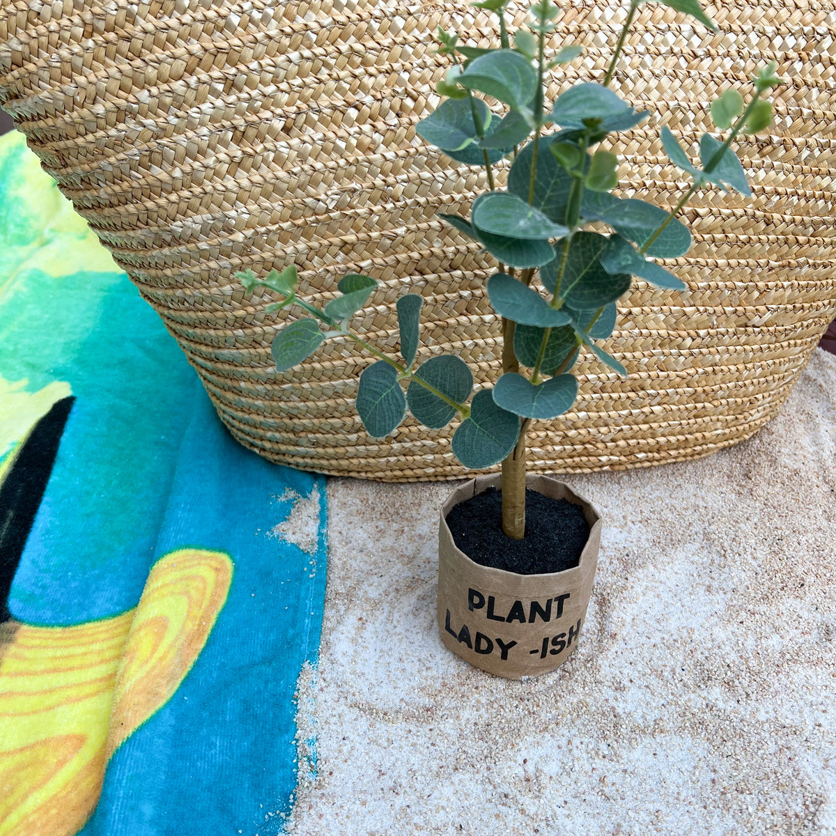 Encouraging and Humorous Faux Plants