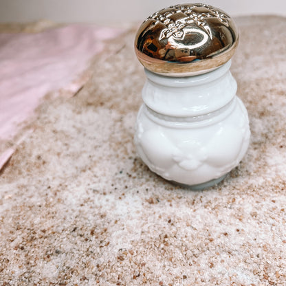 Vintage AVON Milk Glass Bottle