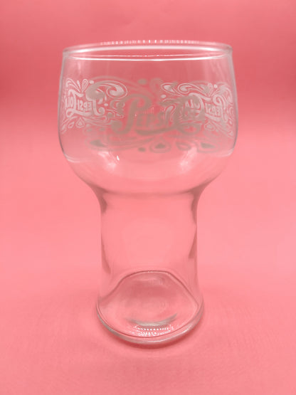 Vintage PEPSI COLA Drinking Glass Tumbler