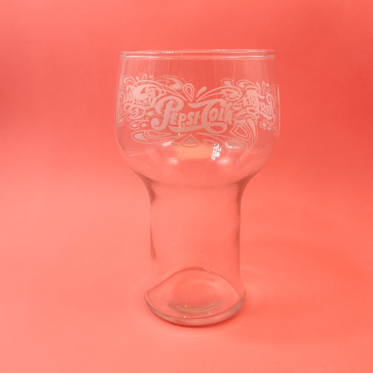 Vintage PEPSI COLA Drinking Glass Tumbler