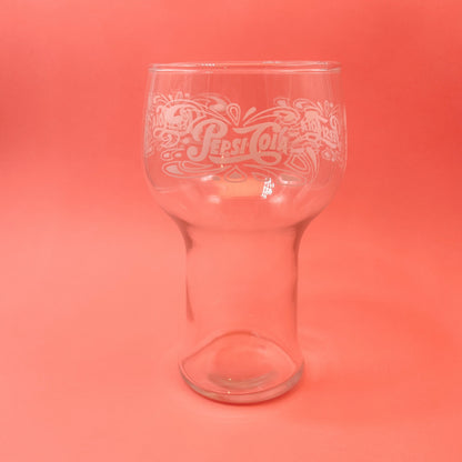 Vintage PEPSI COLA Drinking Glass Tumbler